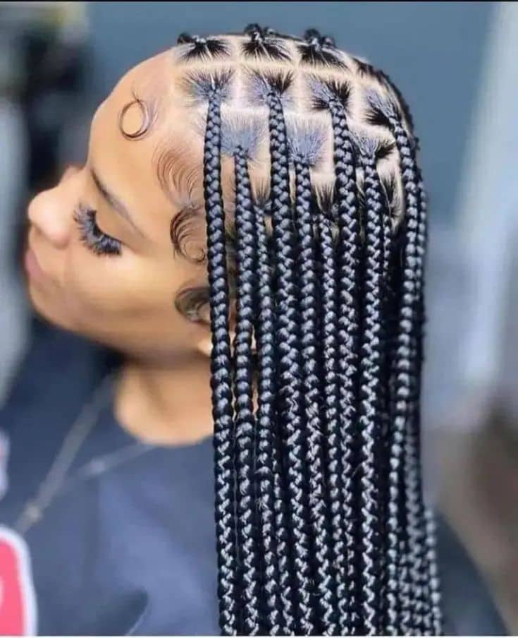 KNOTLESS BRAIDS - MEDIUM