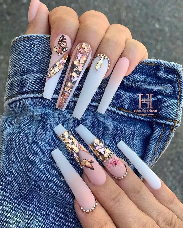 ACRYLIC NAILS LONG